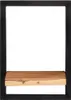 vidaXL Mensole da parete 2 pezzi 25x25x35 cm in legno Anteprima dell’immagine prodotto 3