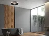Trio - Deckenleuchte ASCARI - Schwarz - 30x30x6.8 cm Produktbild-Vorschau 5