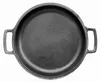 Ø24 cm Deckel-Bratpfanne Gusseisen Servierpfanne Produktbild-Vorschau 2