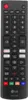 A black LG remote control is shown against a black background. Produktbild-Vorschau