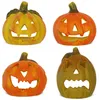 Kleine LED Kürbis-Laternen im 4er Set Halloween-Deko Produktbild-Vorschau 1
