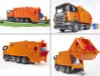Bruder Scania R-Serie Müll-LKW (orange), 1 Stück Produktbild-Vorschau 12