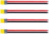 Sada 4 konektorov XT60 so 150 mm 12AWG silikónovým káblom | Náhľad obrázku produktu 1