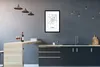 MuchoWow® Gerahmtes Poster Lingen - Karte - Stadtplan 40x60 Produktbild-Vorschau 2