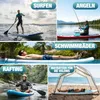 Stand Up Paddle Set 320x80x15 cm Belastbar bis 160kg Produktbild-Vorschau 5