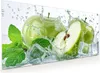 Küchenrückwand Spritzschutz Glas mit Motiv Frische Äpfel Produktbild-Vorschau 1
