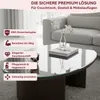 HOOZ Glasplatte – Tischplatte aus ESG-Sicherheitsglas 6 mm Produktbild-Vorschau 3
