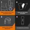Instructions for using a hair removal product. Podgląd zdjęcia produktu