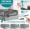 KESSER® Bettschutzgitter Reise Bett Rausfallschutz Produktbild-Vorschau 3