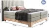 DomoHome Boxspringbett Mit 7-Zonen-Taschenfederkern, Produktbild-Vorschau 7