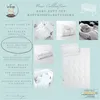 Baby Bett SET Welle, Kopfkissen und Bettdecke Produktbild-Vorschau 3