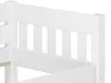 Weißes Couchbett Einzelbett 90x200 Massivholzbett Sofabett Produktbild-Vorschau 7