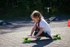 muuwmi Longboard Compact Neon, LED- Leuchtrollen, ABEC 7, Produktbild-Vorschau 4