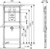 Tece Waschtischmodul Teceprofil 1120 mm für Ausgussbecken Produktbild-Vorschau 5