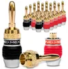 Bananenstecker 4mm schraubbar NEXMEX 24k vergoldet Produktbild-Vorschau 1