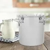 Milchkanne aus Stahl luftdicht mit Griff 6L großer Eimer Produktbild-Vorschau 4