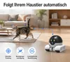 WLAN Überwachungskamera Akku 1080P, Dual-Linse mit 355° Produktbild-Vorschau 2