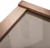 Duschkabine Rea Hugo Double 90X90 Brush Copper Produktbild-Vorschau 3