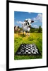 MuchoWow® Gerahmtes Poster Eine Partie Schach auf der Wiese Produktbild-Vorschau 1