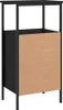 vidaXL Noční stolky 2 ks Černá 41x31x80 cm Dřevěný materiál Náhled obrázku produktu 6