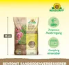 A bag of soil amendment with marketing graphics and text. Produktbild-Vorschau