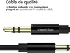 imoshion Câble AUX - Câble audio 3,5 mm / Jack - Mâle à Voir les images du produit 3
