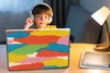 MuchoWow® Laptop Aufkleber Sticker Cover Abstrakt - Formen Produktbild-Vorschau 3