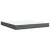 Boxspringbett mit Matratze Dunkelgrau 180x200 cm Stoff Produktbild-Vorschau 6