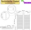 ben+camilla.com Flügeltüren Set | L+R 100x80cm + 4 Stk Produktbild-Vorschau 8