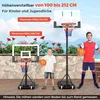 Panier de basket-ball extérieur réglable, hauteur réglable Voir les images du produit 3