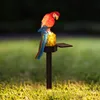 HI LED Solar Papagei Gartenstecker mit einer warmweißen LED Produktbild-Vorschau 3