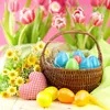 48x Ostereier zum Hängen Bunt | Bunte Plastik Ostern Eier Produktbild-Vorschau 4