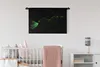 MuchoWow® Wandteppich Wandbehang Ein tropisches Blatt mit Produktbild-Vorschau 2