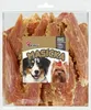 A package of dog treats, specifically chicken strips, with images of two dogs on the label. Náhľad obrázku produktu