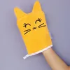Milk&Moo Tombish Cat guanto da bagno, morbida flanella per Anteprima dell’immagine prodotto 1