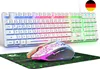 Gaming-Tastatur mit Maus Deutsches Layout QWERTZ Produktbild-Vorschau 1