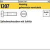 Reyher  Zylinderschrauben ISO 1207 Messing M 4x30 Ni (200 Produktbild-Vorschau 1