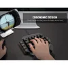 Klávesnice pro jednu ruku Mechanická klávesnice s Náhled obrázku produktu 8