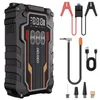 10000mAh Starthilfegerät – 600A Spitzenstrom, 150PSI Produktbild-Vorschau 2