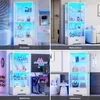 BROTTAR 64,7" Glasvitrine Weiß mit LED-Beleuchtung, Produktbild-Vorschau 7