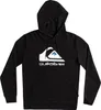 Felpa con cappuccio Quiksilver, logo grande, taglia L Anteprima dell’immagine prodotto 1