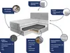 Masseno Boxspringbett AREZI 160x200 cm Komplett-Set mit Produktbild-Vorschau 8