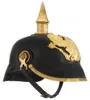 vidaXL Preußische Pickelhaube Antik Replik für LARP Schwarz Produktbild-Vorschau 7
