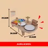 Drewniany stolik muzyczny Kruzzel dla dzieci Ksylofon, Podgląd zdjęcia produktu 2