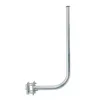 PremiumX 30cm Wandhalter 70cm Mast Ø 38mm mit Schellen Produktbild-Vorschau 2