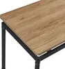Jídelní stůl 'Hemnes' pro 4 osoby 100 x 60 cm ocelové nohy Náhled obrázku produktu 7