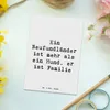 Mr. & Mrs. Panda Grußkarte Spruch Neufundländer Familie - Produktbild-Vorschau 2