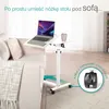 Tavolo da letto mobile ELONEO su rotelle, tavolo in piedi Anteprima dell’immagine prodotto 11