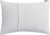 A light gray pillowcase is shown flat against a white background. Produktbild-Vorschau