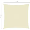 The Living Store Markýza Oxford Fabric Square 5x5 m Cream Náhled obrázku produktu 6
